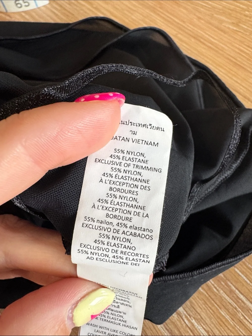 ALO Yoga One-Shoulder Black Crop Tank